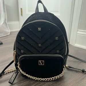 Victoria’s Secret Velvet Backpack Limited Edition Bond St London collection